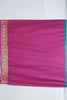 Green and Pink Banarasi Silk Saree with Zari Weaving - Mangaldeep NX