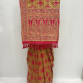 Green and Red Banarasi Silk Saree - Mangaldeep NX