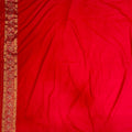 Green and Red Banarasi Silk Saree - Mangaldeep NX