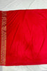 Green and Red Banarasi Silk Saree - Mangaldeep NX
