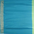 Green and Teal Banarasi Silk Saree with Zari Pallu - Mangaldeep NX
