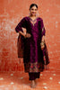 Latest Purple Cotton Silk Readymade Salwar Suit with Jacquard Work - Mangaldeep NX