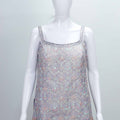 Lavender Embroidered Sleeveless Kurta Palazzo Set with Sequin Accents and Matching Dupatta - Mangaldeep NX