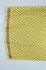 Lime Yellow Printed Saree with Colorful Rajasthani Folk Art and Tassel Pallu - Mangaldeep NX