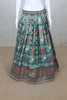 Majesty Teal Blue Embroidered Wedding Lehenga Choli - Mangaldeep NX