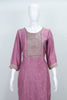 Mauve Embroidered Salwar Suit Set for Women Traditional Kurta with Dupatta Festive Ethnic Wear - Mangaldeep NX