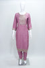 Mauve Embroidered Salwar Suit Set for Women Traditional Kurta with Dupatta Festive Ethnic Wear - Mangaldeep NX