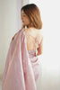 Mauve Organza Silk Saree with Golden Embroidered Border - Mangaldeep NX