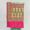 Mint Green Silk Saree - Mangaldeep NX