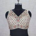 Multicolor Embroidered Lehenga Choli with Blouse & Dupatta - Mangaldeep NX