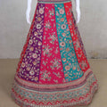 Multicolor Heavy Embroidered Wedding Lehenga Choli - Mangaldeep NX