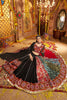 Multicolor Patchwork Navratri Lehenga Choli Set with Black Bandhani Dupatta - Mangaldeep NX