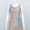 Multicolor Sleeveless Kurta with Palazzo Ethnic Wear for Women Festive Party Look - Mangaldeep NX