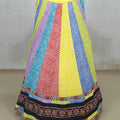 Multicolor Traditional Patola Print Lehenga with Embroidered Blouse - Mangaldeep NX