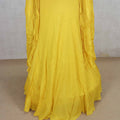 Mustard Yellow Lehenga Choli with Multicolor Embroidered Blouse - Mangaldeep NX