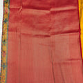 Mustard Yellow Madhubani Art Silk Saree with Multicolor Printed Pallu and Border - Mangaldeep NX