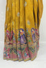 Mustard Yellow Patola Saree with Traditional Wedding Motif - Mangaldeep NX