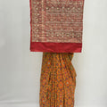 Mustard Yellow Patola Silk Saree - Mangaldeep NX