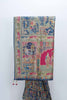 Navy Blue Bandhani Saree with Multicolor Pichwai Print Pallu - Mangaldeep NX