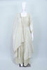 Off White Anarkali Sharara Set for Women Embroidered Ethnic Suit with Dupatta Festive Wedding Wear - Mangaldeep NX