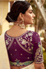 Off White Banarasi Silk Saree with Gold Zari Work - Mangaldeep NX