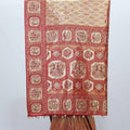 Orange and Red Kanjivaram Silk Saree with Heavy Zari Woven Pallu - Mangaldeep NX
