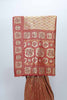 Orange and Red Kanjivaram Silk Saree with Heavy Zari Woven Pallu - Mangaldeep NX