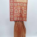 Orange and Red Kanjivaram Silk Saree with Heavy Zari Woven Pallu - Mangaldeep NX