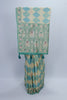 Pastel Green and Beige Banarasi Silk Saree with Diamond Pattern and Intricate - Mangaldeep NX