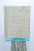 Pastel Green Designer Saree with Sequin Embroidery and Mirror Work Pallu - Mangaldeep NX