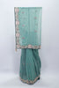 Pastel Green Soft Net Saree with Intricate Embroidery and Designer Border Perfect for Wedding Festive Wear - Mangaldeep NX