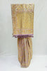 Pastel Lilac & Gold Banarasi Silk Saree - Mangaldeep NX