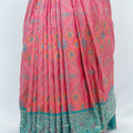 Pink Bandhani Print Saree with Green Traditional Rajasthani Ethnic Wear - Mangaldeep NX