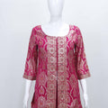 Pink Embroidered Party Wear Sharara Suit Set - Mangaldeep NX