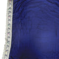 Pink Silk Saree with Navy Blue Velvet Pallu & Heavy Zari Embroidery - Mangaldeep NX