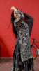Designer Black and Gold Embroidered Sharara Suit for Women