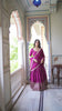 Stunning Magenta Chinon Silk Embroidered Designer Lehenga Choli with Dupatta for Women