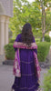 Elegant Royal Blue Rayon Gota Patti Work Designer Gown with Dupatta for Women