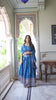 Perfect Teal Blue Chinon Silk Embroidered Designer Lehenga Choli with Dupatta for Women