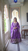Elegant Purple Chinon Silk Embroidered Designer Lehenga Choli with Dupatta for Women