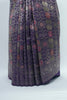 Purple Banarasi Silk Saree with Multicolor Zari Weaving and Ornate Rich Pallu - Mangaldeep NX
