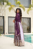 Purple Embroidered Anarkali Suit with Dupatta For Festival - Mangaldeep NX