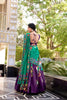 Purple Tussar Silk Lehenga Choli with Digital Print for Women - Mangaldeep NX
