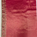 Radiant Red Banarasi Silk Saree - Mangaldeep NX