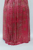 Rani Pink Banarasi Silk Saree with Intricate Gold Zari Weaving and Rich Pallu - Mangaldeep NX