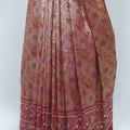 Red and Maroon Kanjivaram Silk Saree with Heavy Zari Woven Pallu - Mangaldeep NX