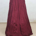 Rich Maroon Designer Embroidered Lehenga Choli Set with Net Dupatta - Mangaldeep NX