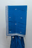 Royal Blue Satin Silk Saree Tassels Elegant Party Wedding Wear Saree - Mangaldeep NX