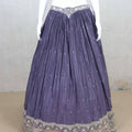 Royal Purple Embroidered Lehenga Choli with Mirror and Thread Work - Mangaldeep NX