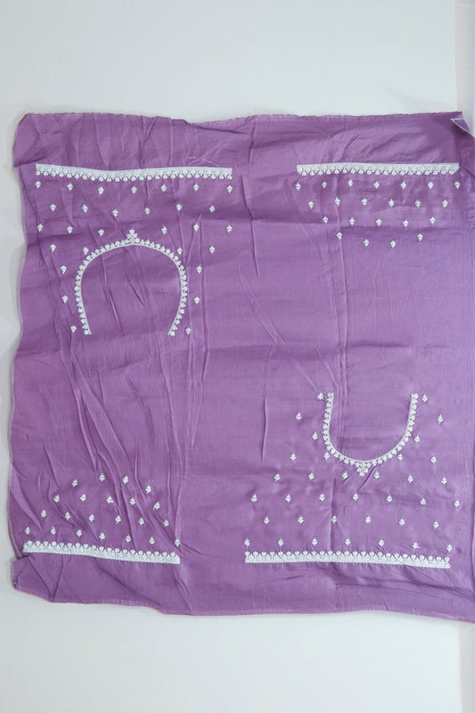 Royal Purple Satin Silk Saree Festive Wedding Wear Saree - Mangaldeep NX